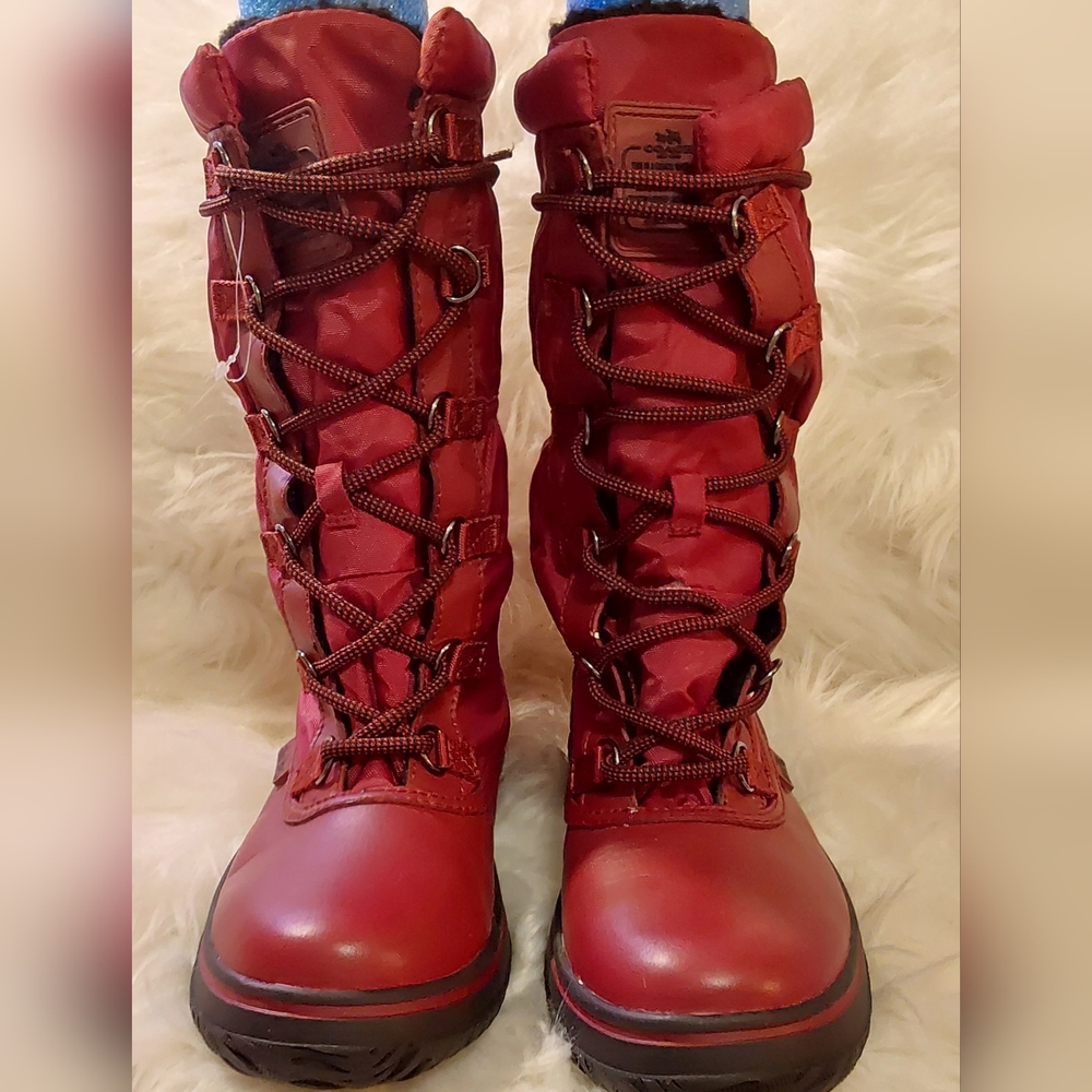 Coach Red Boots